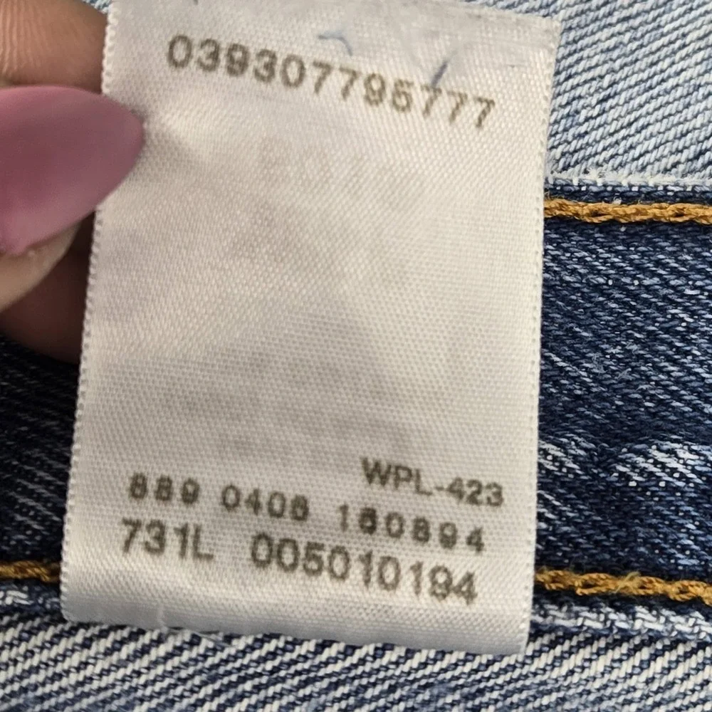 VINTAGE Levi's 501 Men Jeans 34X36 Blue Denim Y2K Original Fit Straight READ